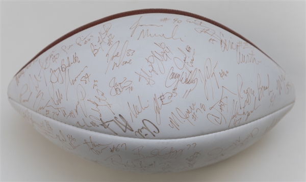 2002-2003 Tampa Bay Buccaneers Signed Football (Super Bowl Champions) - 50+ Autographs Inc. Lynch and Brooks
